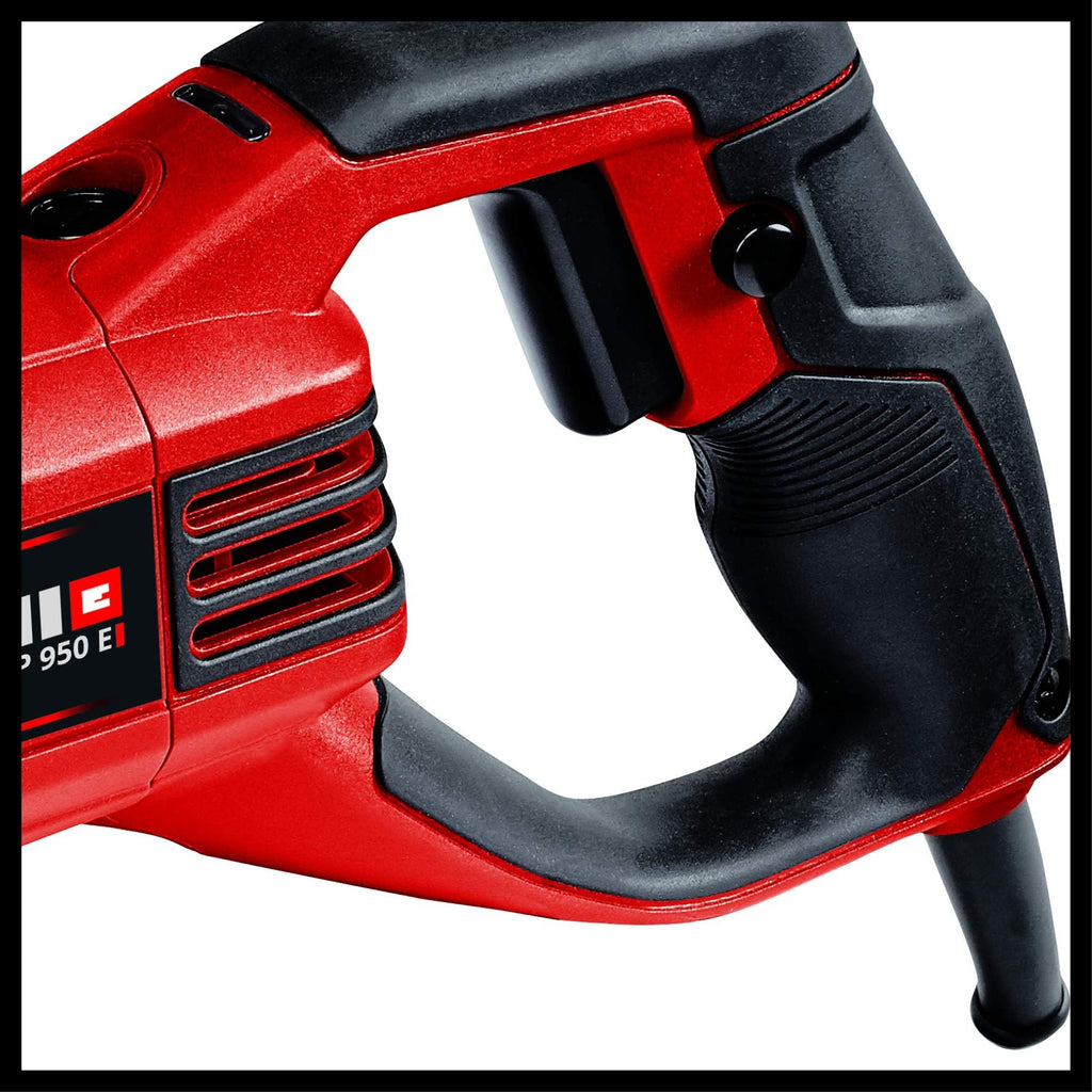 Einhell Universalsäge TE-AP 950 E (950 W, 28 mm Hubhöhe, 0-2800 min.-1, Hubzahl-Elektronik, werkzeuglos verstellbarer Sägeschuh, werkzeugloser Sägeblattwechsel, inkl. 1 x Sägeblatt für Holz)