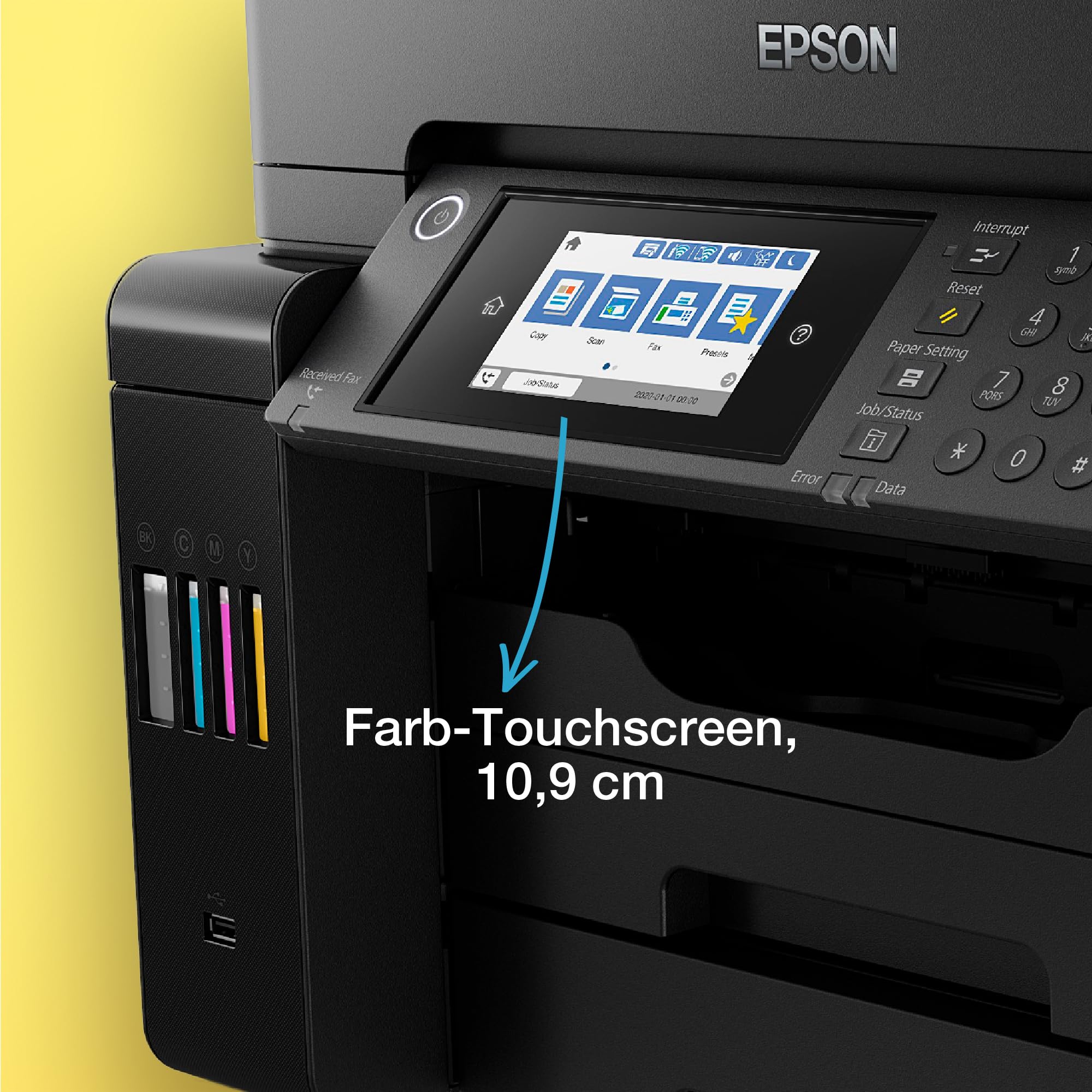 EcoTank ET-16605 DIN-A3+-Multifunktions-Wi-Fi-Tintentankdrucker mit Fax