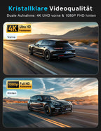 Navycrest Dashcam Q7 Dual 4K1080P Hochleistungs 5GHz WLAN Autotechnikbegeisterte