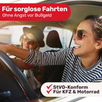 KFZ Kombitasche (3 in 1) nach aktueller Norm 2026 - Inkl. Warndreieck, Warnweste - Verbandskasten Warndreieck Set Verbandskasten Auto DIN 13164:2022 (StVO konform)
