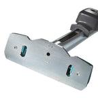 wolfcraft Hammer-Zugeisen 6945000 – Werkzeug zum Verlegen von Laminat und Parkett – 3-in-1-Funktion – Hammer, Schlagholz und Zugeisen in einem Produkt