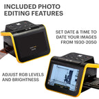 KODAK Slide N SCAN Film und Slide Scanner mit 5 Zoll LCD-Bildschirm, Schwarz