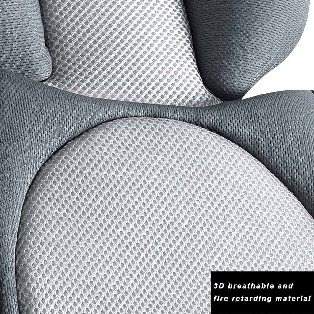 storchenbeck Babyautositz Kissen Autositz-Einsatz Sitzauflagen Universal für Kinderwagen Autositz Hochstuh (Grau)