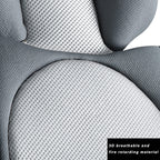 storchenbeck Babyautositz Kissen Autositz-Einsatz Sitzauflagen Universal für Kinderwagen Autositz Hochstuh (Grau)