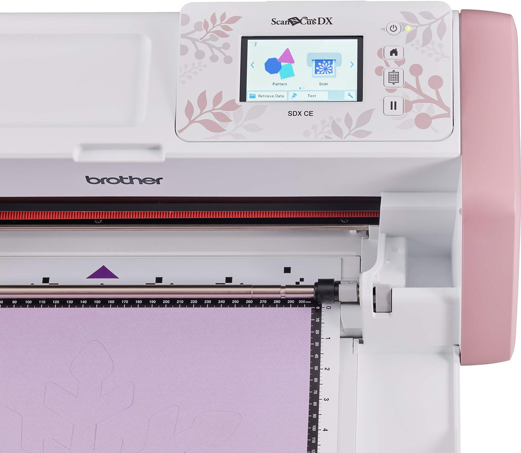 Brother Scan N Cut SDXCE (Limitierte Edition) Stanzmaschine, ScanNCut Wireless mit integriertem Scanner, 3 mm, Kreativbedarf, Scrapbooking, Patchwork, Nähen