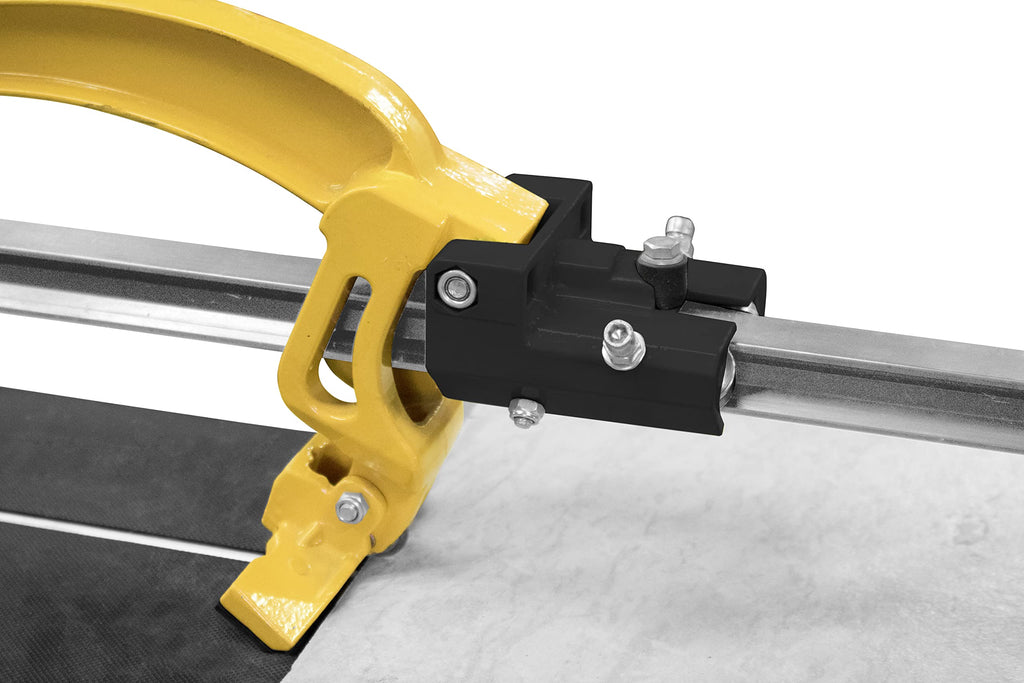 Güde Profi Hand Fliesenschneider GHF 800 (kugelgelagerte Schlittenführung, gehärtetes Schneidrad aus Wolfram-Carbid - kein Schärfen notwendig, stabile Aluminium Grundplatte, für Fliesen bis 800x12 mm)