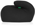 babyGO Sitzerhöhung Booster nach neuer I-Size Norm - Kindersitzerhöhung - Kindersitz/Autositz für Kinder (125-150 cm) Schwarz