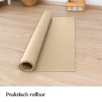 Ehrenkind® Made in Germany Anti-Rutsch Krabbelmatte Oeko-Tex Matten | Spielmatte Baby | Größe 180x240cm BEIGE