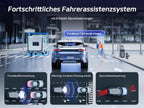 Pelsee S12 Pro 12" Spiegel Dashcam Mit STARVIS 2 Sensor, 4K Dashcam Auto Vorne Hinten Mit 5,8 GHz WiFi, Touchscreen Rückspiegel Rückfahrkamera Mit ADAS & BSD, GPS, Farb-Nachtsicht, 64GB Karte