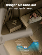 Dreo Smart Deckenventilator mit Licht, 132 cm, 12 Geschwindigkeiten, 3 Modi, stufenlos dimmbares LED-Beleuchtung, leiser DC-Motor, 12H-Timer, Fernbedienung/APP/Alexa, für Innenräume, Weiß