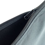 10-er Pack effektivo Banktasche mit Reißverschluss und Fenster zur Beschriftung, Kunstleder schwarz passend für Dokumente bis A5