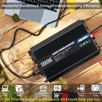 ERAYAK Spannungswandler 12v 230v 1500W/3000W KFZ Wechselrichter Power Solar Inverter DC AC Steckdose Umwandler Stromwandler Fahrzeuge Wohnwagen Auto Modifizierte Sinus Sine Wave