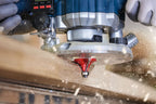 Bosch 1x Abrundfräser Expert for Wood (Radius 9.5 mm, Arbeitslänge 18 mm, Professional Zubehör Fräsen)