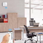 Turbionaire Trend HRV 150 WMW Dezentrale Wohnraumlüftung mit Wärmerückgewinnung (VMC), WiFi, Feuchtigkeitssensor, Fernbedienung, 8 Lüftungsstufen, 3 Jahre Garantie,158 mm, Timer