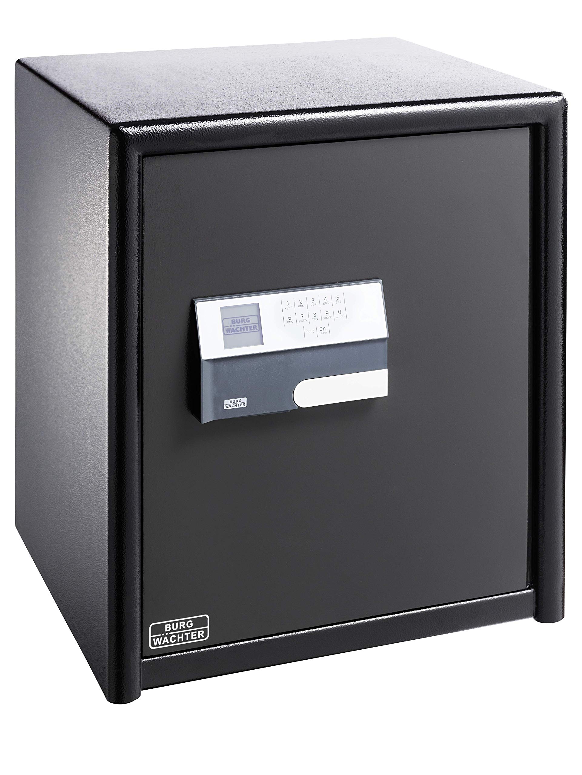 Burg-Wächter Möbeltresor mit elektronischem Zahlenschloss, Combi-Line, Sicherheitsstufe S2, Feuerschutz LFS 30 P, VdS-geprüft, 15 l, 44 kg, CL 440 E, Schwarz