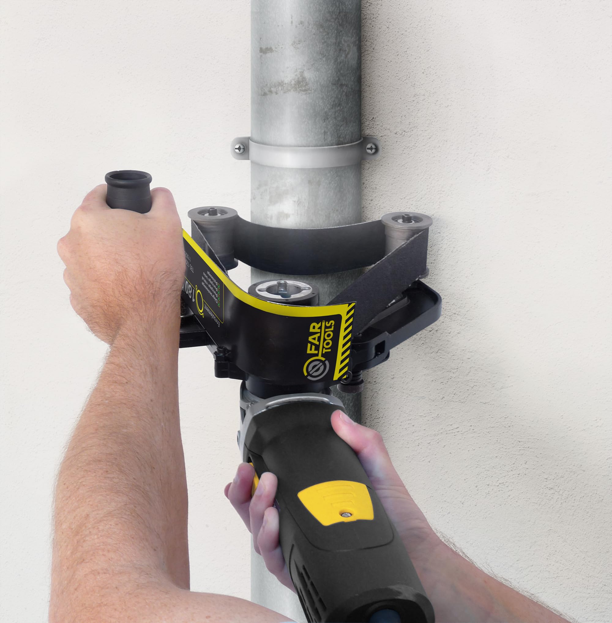 Fartools TBS 1300 Schleifmaschine für Tube, Schwarz