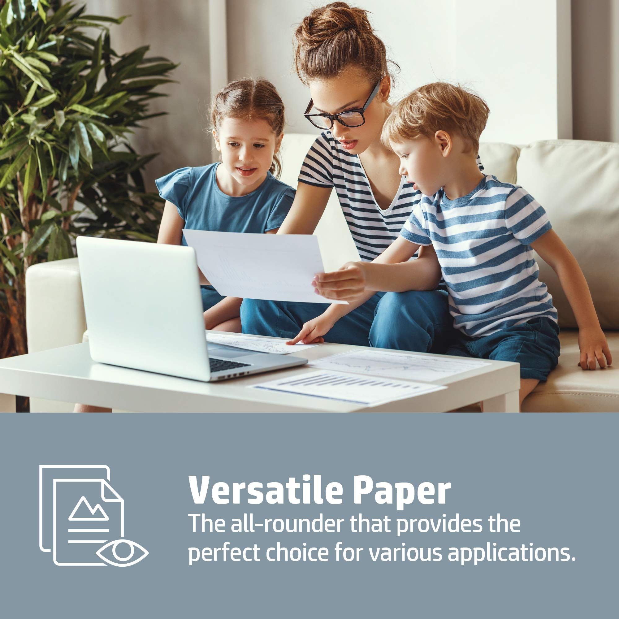 HP Home und Office, A4, Weiß, 5 Pakete mit 500 Blatt