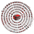 Original Einhell Starter Kit 2X 3,0 Ah Akkus und Ladegerät Power X-Change (Li-Ion, 18 V, 60 min Ladezeit, passend für alle Power X-Change Geräte)