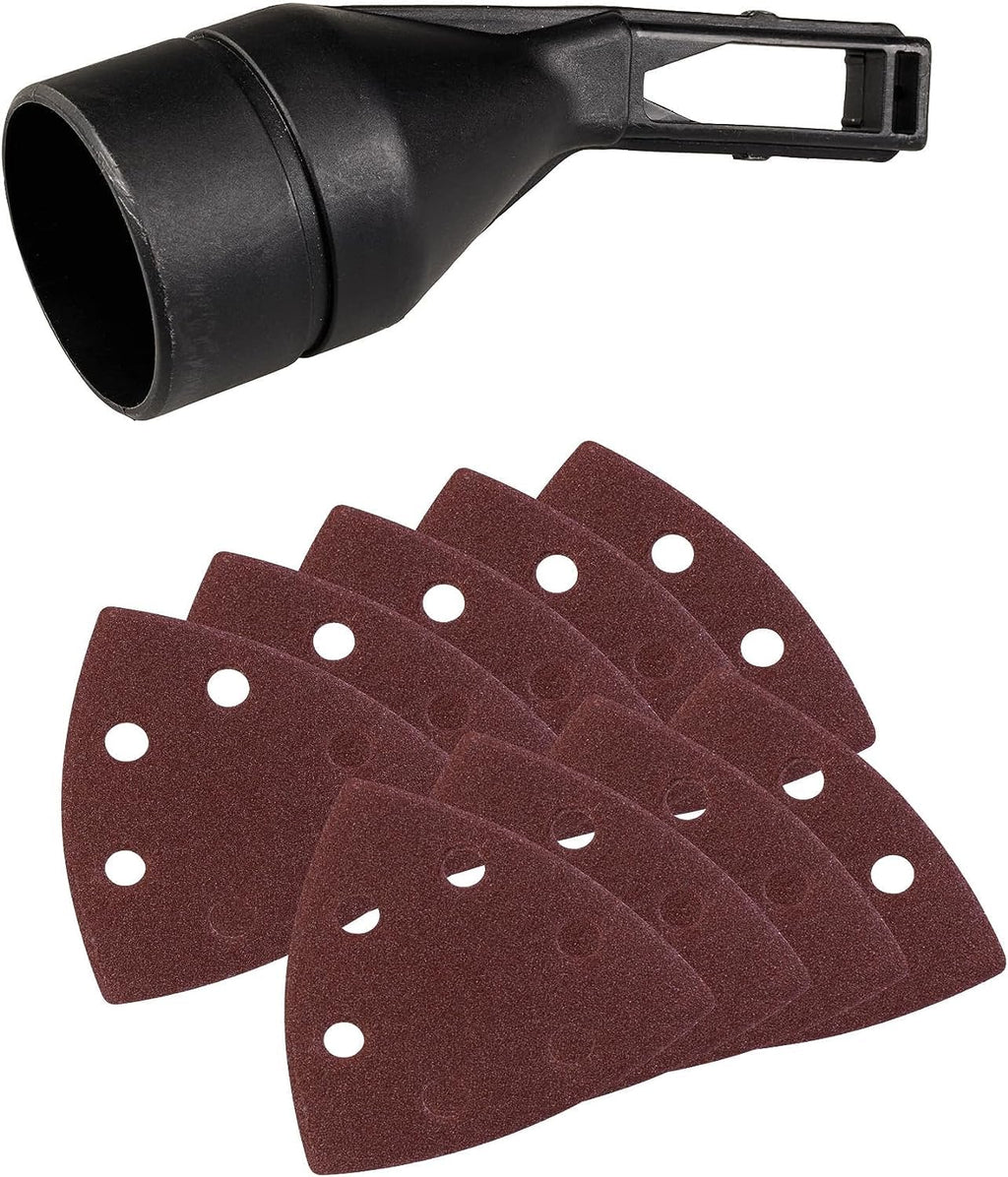 Einhell Deltaschleifer TC-DS 20 E (200 W, 2 mm Schwingkreis, bis 22.000 min-1 Schwingzahl, Drehzahlregulierung, Schleifschuh mit Kletthaftung, inkl. 9x Schleifpapier)