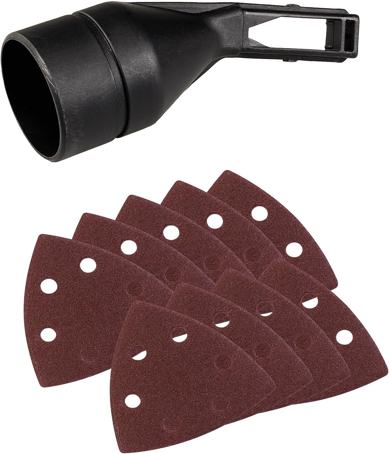 Einhell Deltaschleifer TC-DS 20 E (200 W, 2 mm Schwingkreis, bis 22.000 min-1 Schwingzahl, Drehzahlregulierung, Schleifschuh mit Kletthaftung, inkl. 9x Schleifpapier)