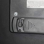 Amazon Basics Elektronisch Schlüssel Biometrisch Tresor mit Fingerabdruck-Verschlusssystem, 50 l, Schwarz