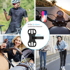 Handyhalterung Fahrrad, Deerfun Universal Handyhalter Motorrad Abnehmbar 360°Verstellbare Fahrrad Handyhalterung für 4,0-7,0 Zoll Smartphone