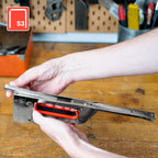 Rapid PRO R153 Handtacker - Kompakter Tacker aus Stahl für Holz und Stoffe, für Typ 53 Klammern (4-8 mm), Ergonomisch, Rückschlagfrei, Zum Polstern und Dekorieren