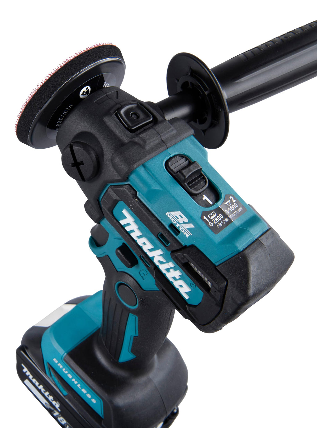 Makita DPV300Z Akku-Schleifer und -Polierer 18V (ohne Akku, ohne Ladegerät)