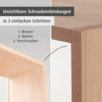 wolfcraft Undercover Jig Set - 4642000 – Bohrschablone und Zubehör für versteckte Holzverbindungen, unsichtbares Verschrauben im Möbelbau - Taschenlochbohrungen - Made in Europe