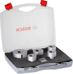Bosch 5x PRO Ceramic dry Diamond Core Cutter Set for X-Lock und kleine Winkelschleifer (für Fliesen, Harte Fliesen, Ø 20,0, 25,0, 35,0, 51,0, 68,0 mm, Professional Zubehör Kleiner Winkelschleifer)