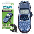 DYMO LetraTag LT-100H Beschriftungsgerät Handgerät | Tragbares Etikettiergerät mit ABC Tastatur | blau | Ideal fürs Büro oder zu Hause