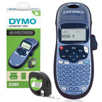 DYMO LetraTag LT-100H Beschriftungsgerät Handgerät | Tragbares Etikettiergerät mit ABC Tastatur | blau | Ideal fürs Büro oder zu Hause