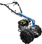 Güde 95182 Satz Räder Doppelbereifung GDB 62 (2 Räder 4.00-8, 2 Adapter, Passend zu: 95180 und 95187 Motoreinachser),Blau