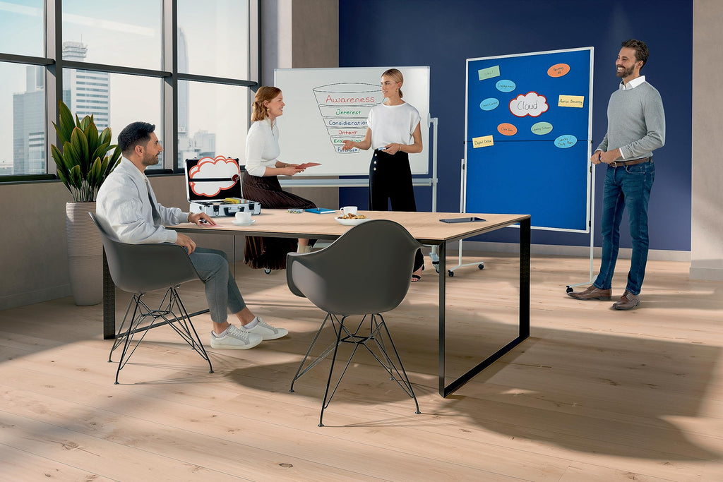 FRANKEN Moderationskoffer Profi, Moderatorenkoffer mit Inhalt, Über 2.500 Teile für Schulungen und Meetings, Mit Griff und Schultergurt, Aluminium, UMK
