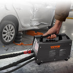 VEVOR Ausbeulspotter, 3kW, Dellenreparaturset mit 2 Schweißpistolen, automatisches/manuelles Schweißen & 7 Modi, Punktschweißgerät zur Dellenreparatur für Autokarosserie, Dellenzieher für Autos & LKWs