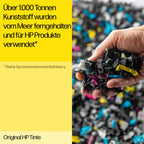 HP Inkjet Printer, Schwarz mit Tricolor, Multipack
