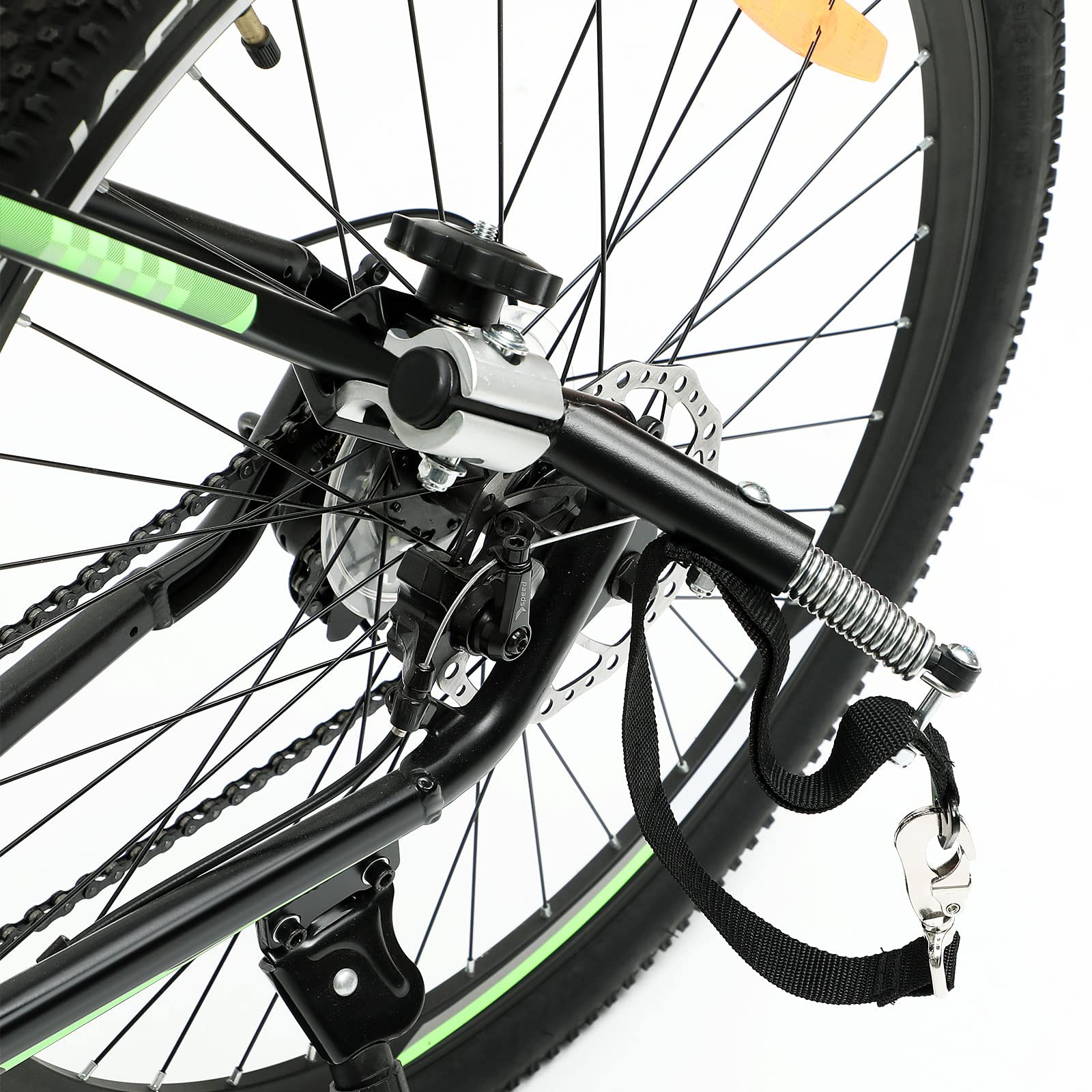 VORCOOL Universal Fahrrad Anhängerkupplung Aluminiumlegierung Linker Fahrrad Anhängerkupplung Adapter Befestigung Adapter für fahrradanhänger