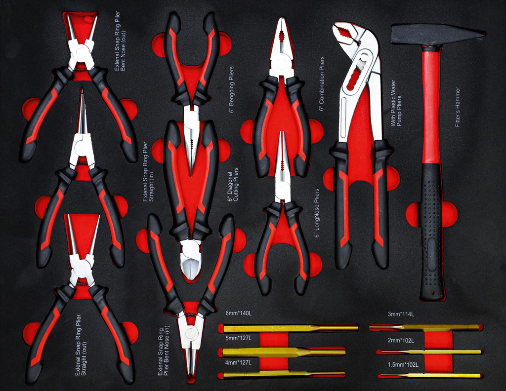 BGS DIY 6058 | Werkstattwagen | 7 Schubladen | 1 Seitentür | mit 250 Werkzeugen