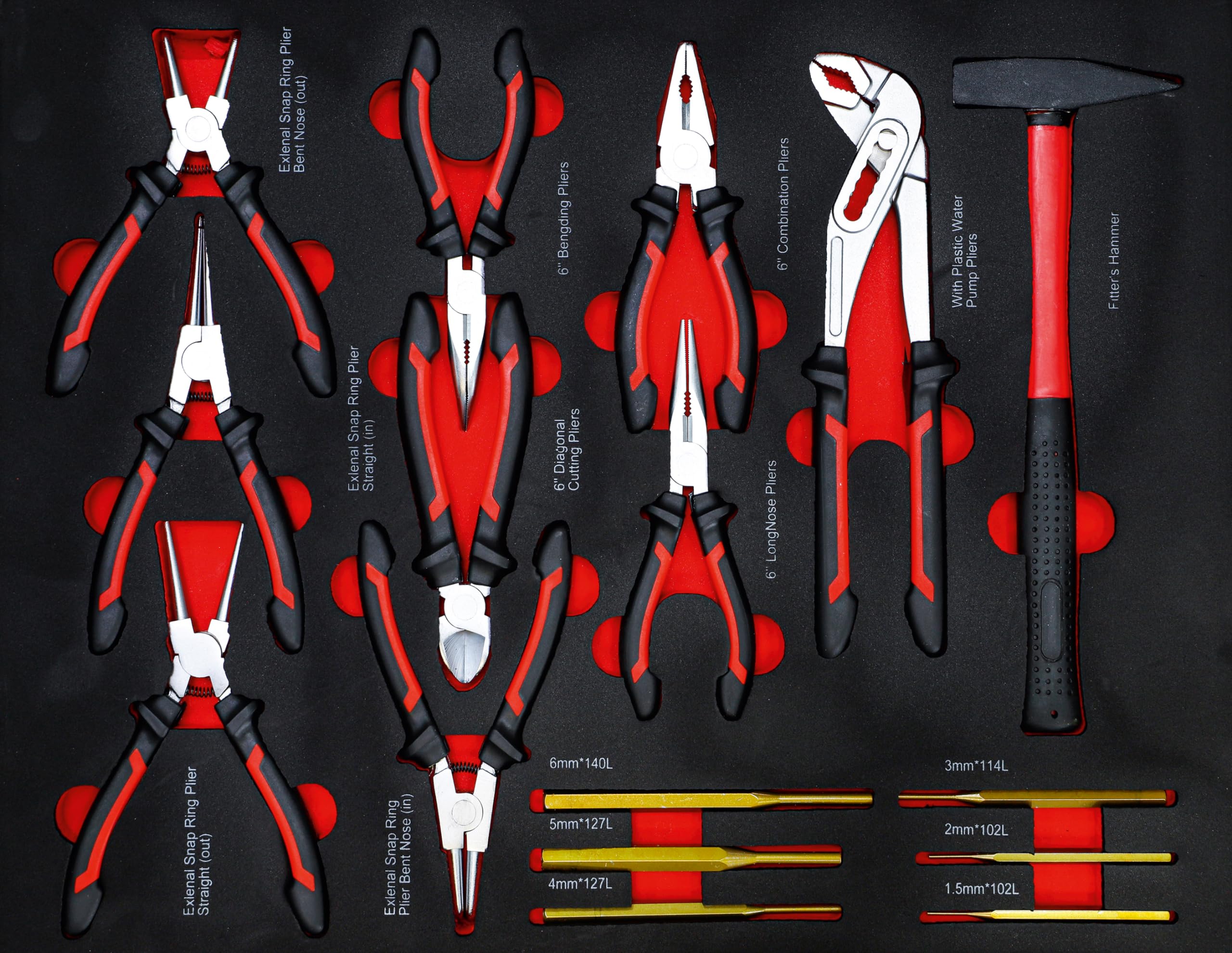 BGS DIY 6058 | Werkstattwagen | 7 Schubladen | 1 Seitentür | mit 250 Werkzeugen