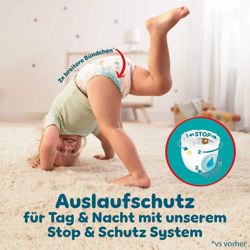 Pampers Baby-Dry Pants Größe 5, 160 Windeln, 11kg-17kg, 360° Passform hilft, Auslaufen zu verhindern