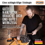 Picard Schlosserhammer mit Fiberglaskern 800g DIN 1041