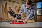 Einhell Kapp-Gehrungssäge TC-MS 2112 (max. 1.600 W, 5.000 min-1, hochwertiges HM-bestücktes Sägeblatt, Drehtisch mit Winkeleinstellung 45° links/rechts)