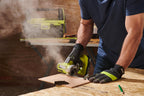 RYOBI 18 V ONE Brushless Akku-Trennsäge RCT18BL-0, 76 mm Scheibendurchmesser, Kompakt und einhändig bedienbar, LED-Beleuchtung, G5 GripZone, ohne Akku und Ladegerät