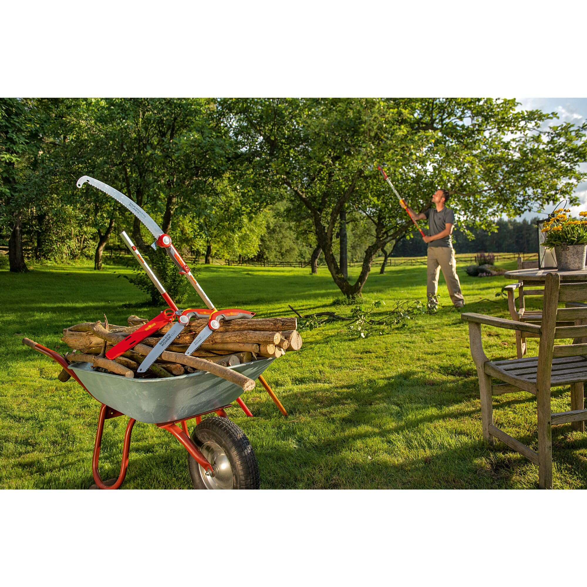 WOLF-Garten - Klappsäge Power Cut Saw 145, rot