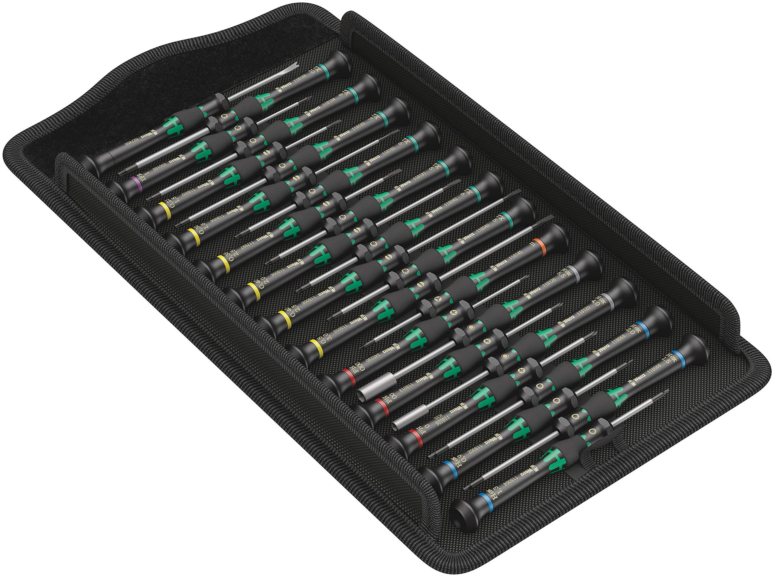 Wera 05134000001 Kraftform Micro Big Pack 1 Schraubendrehersatz, 25-teilig