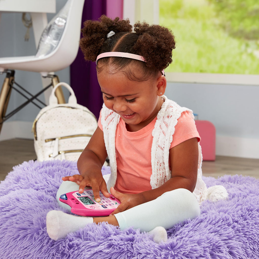 Vtech Gabby's Dollhouse Lernhandy – Spielzeugtelefon mit den Originalstimmen von Gabby und Panda Pfötchen und spannenden Lernspielen – Für Kinder von 3-6 Jahren