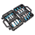 Amazon Basics Schraubendreher-Set, 58 Stück, Präzisions-Schlitze, Kreuzschlitz, Torx, Schwarz