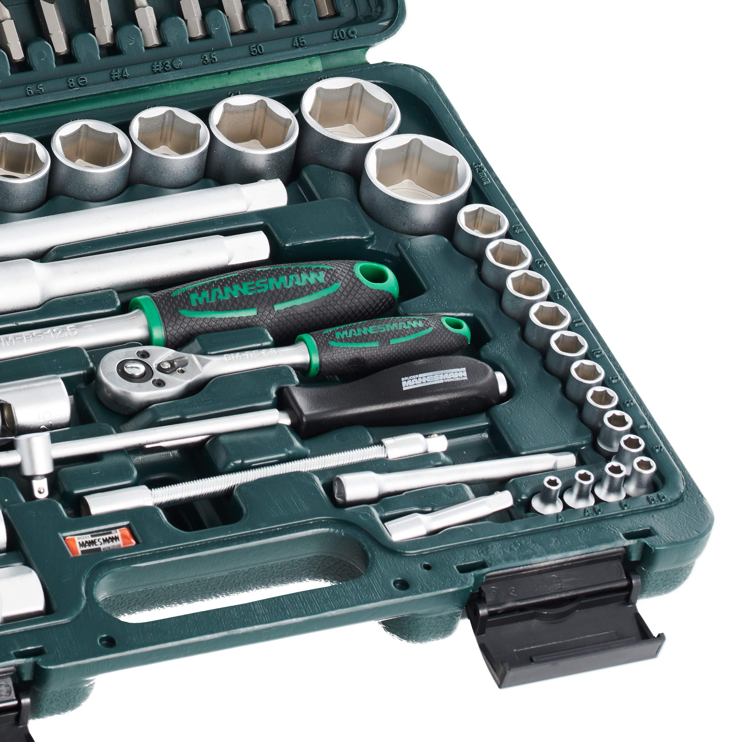Mannesmann Allround M98410 Steckschlüsselsatz 94 tlg., 37,5 x 29 x 7 cm
