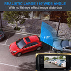 PARKVISION Rückfahrkamera Auto Flexible Einbaulage erlaubt Rückfahrkamera Nachrüsten mit invertiertem Bild vertikally und Parklinie optional