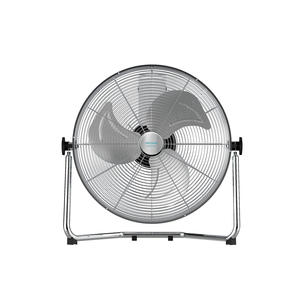 Cecotec Industrie-Ventilator EnergySilence 4300 Pro, 110 W, 3 Metallklingen 18" (45 cm), 3 Geschwindigkeiten, Kupfermotor, Einstellbare Neigung, Verchromte Oberfläche